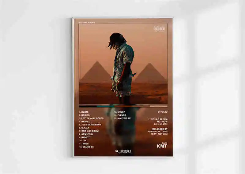 French Rap Pop Music Album Poster Aesthetic 2pac Pnl Plk ERRR Hip Hop Rock Canvas Print Wall Art Print Home Office Room Decor