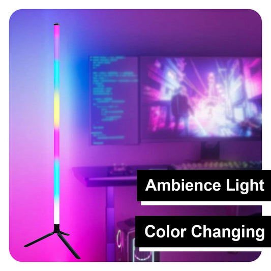 Floor Lamp Plastic 105cm Rgb Lights For Room Led Floor Lamp Bedroom 5w/36v Smart Lamps Living Decor Home Nordic Minimalist Light