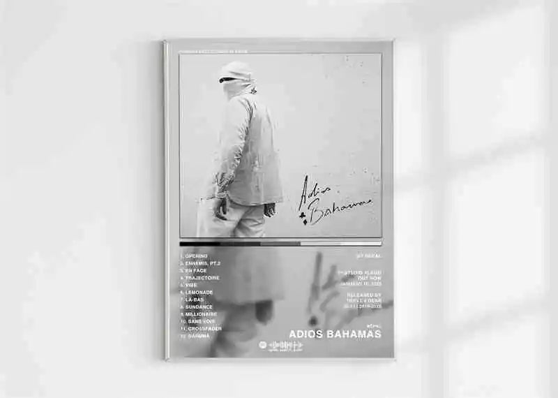 French Rap Pop Music Album Poster Aesthetic 2pac Pnl Plk ERRR Hip Hop Rock Canvas Print Wall Art Print Home Office Room Decor