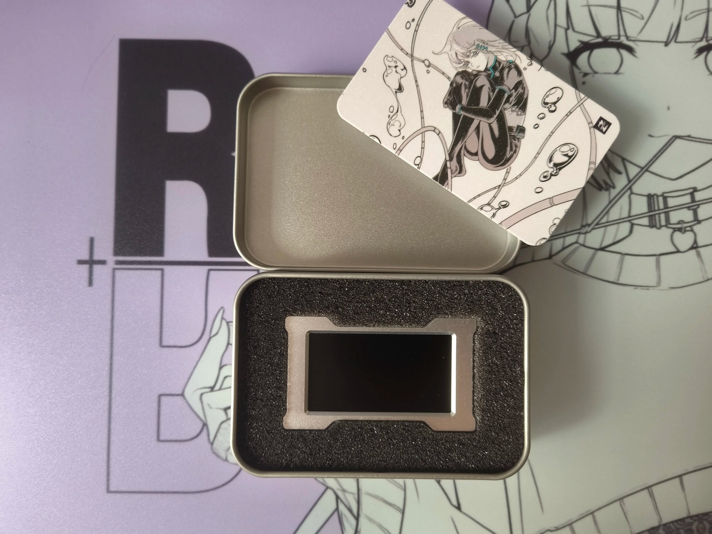 HMLAB ZNEO Gaming USB Hub - 2-to-3 Port, 8K Hz, Independent Power, With Screen, Trendy for Gaming Ambience Desk Setup