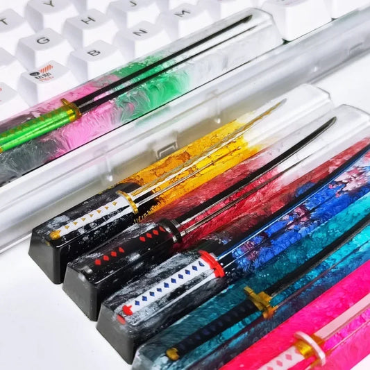 1pc 6.25u Resin Keycap Japan Anime Custom Artisan Spacebar Keycaps for Cherry Mx Switch Mechanical Gaming Keyboard Keycap