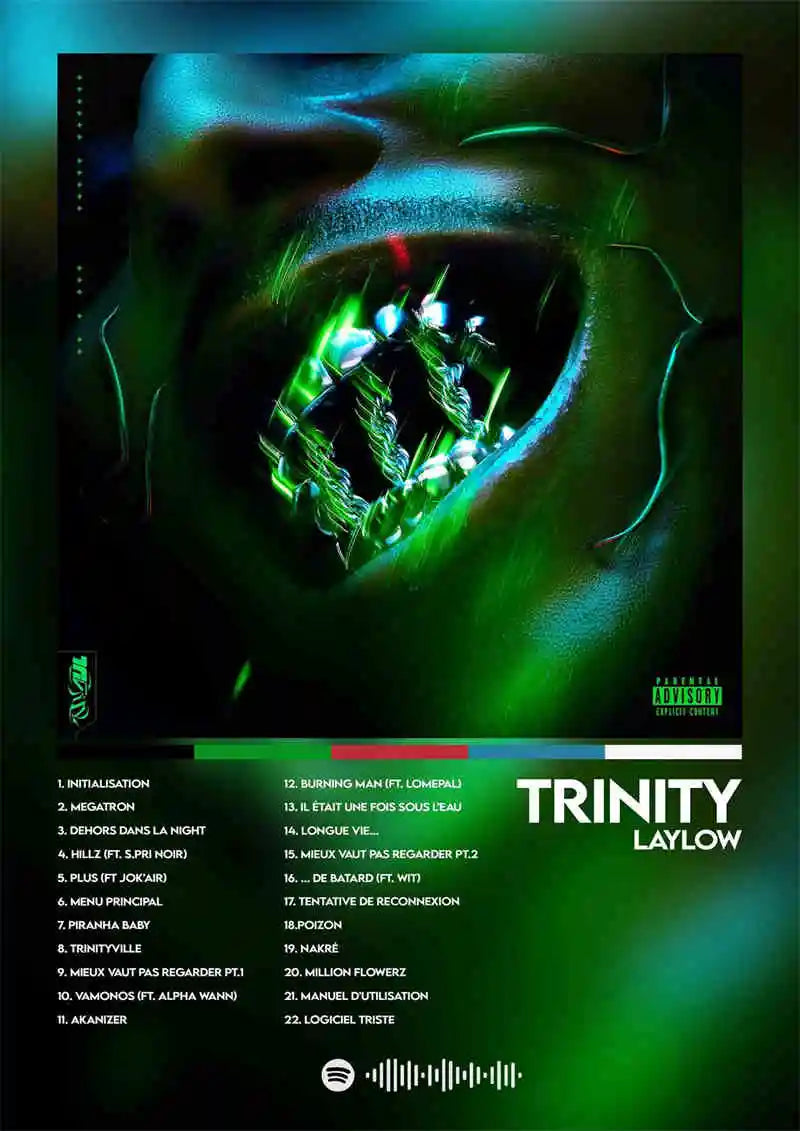 French Rap Pop Music Album Poster Aesthetic 2pac Pnl Plk ERRR Hip Hop Rock Canvas Print Wall Art Print Home Office Room Decor