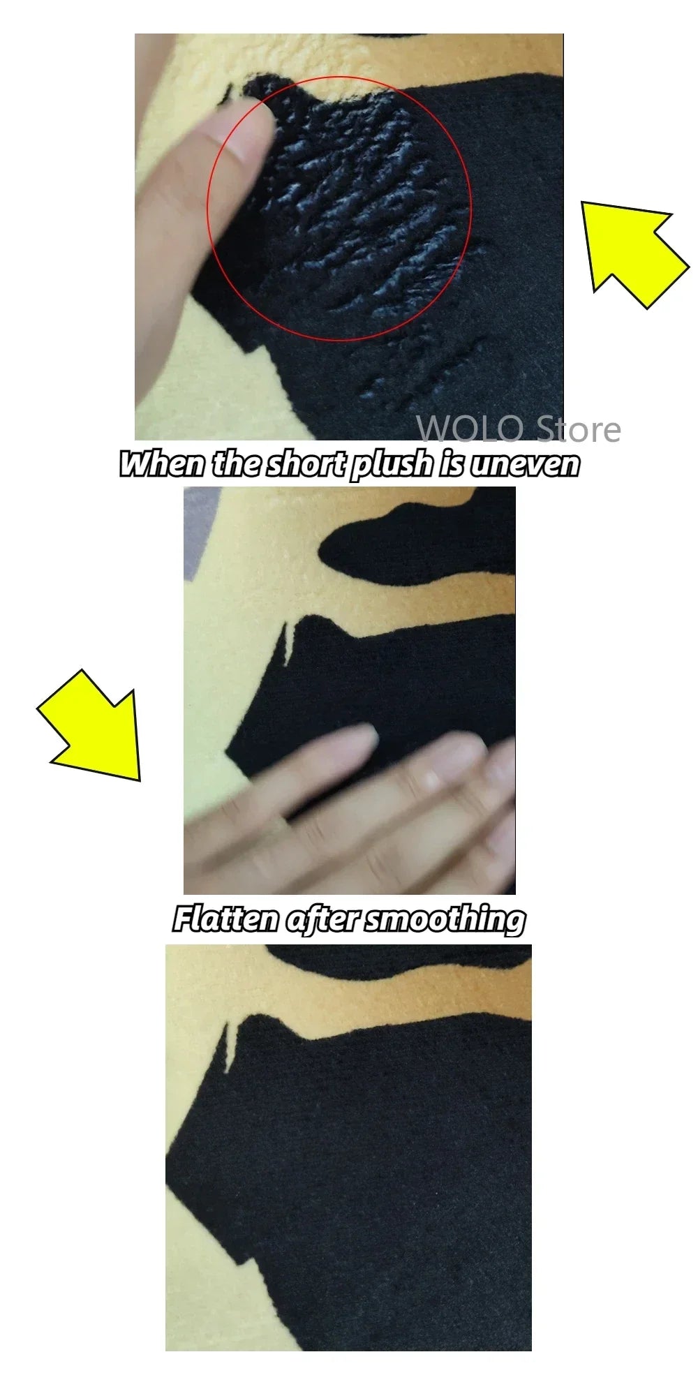 Alien Letter Imitation Cashmere Carpet, Room Decoration, Soft Bedroom Bedside Rug, Living Room Mat, Home Decoration